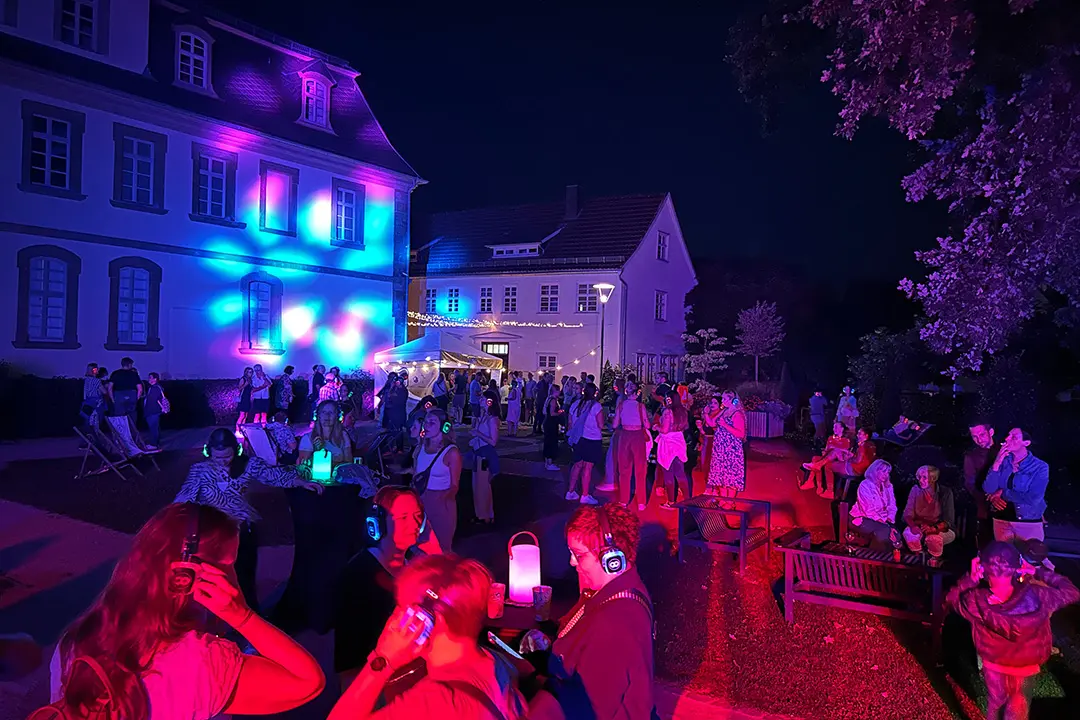 Silent Party am Stadtfest